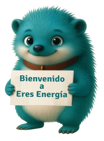 Mascota Eri señalando el botón para empezar a ahorrar